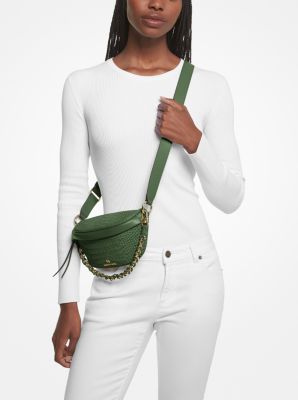 Slater Extra-Small Crocodile Embossed Leather Sling Pack | Michael Kors