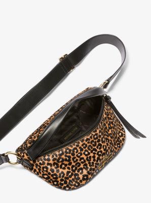 Michael kors leopard on sale calf hair handbag