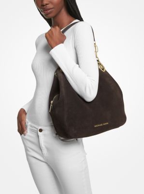 Chocolate Brown Shoulder Bag, Oversize Leather Bag, Large Everyday Leather Tote, Large Leather Women Purse, Big Dark Brown Shoulder Bag
