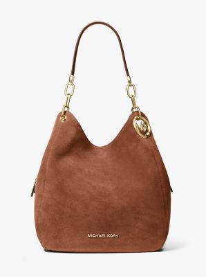 Lillie Large Suede Shoulder Bag image number 0