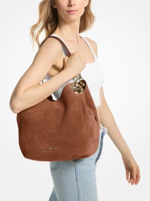 Lillie Large Suede Shoulder Bag image number 3