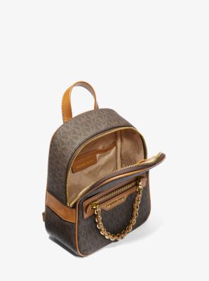 Michael Kors Michael Logo Rhea Zip Extra Small Messenger Backpack