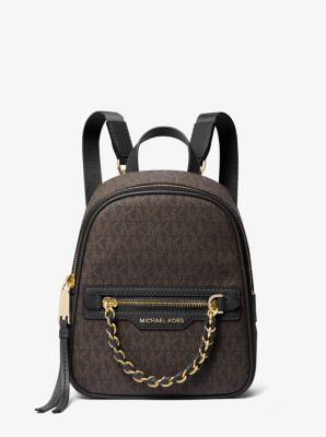 michael kors blue backpack