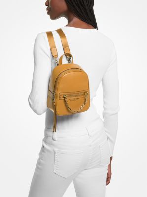 Elliot Extra-Small Pebbled Leather Backpack image number 3