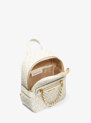 Michael kors cream on sale backpack