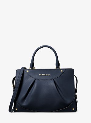 Michael kors outlet medium satchel black