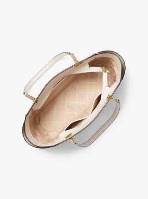 Jacquelyn Medium Logo Tote Bag