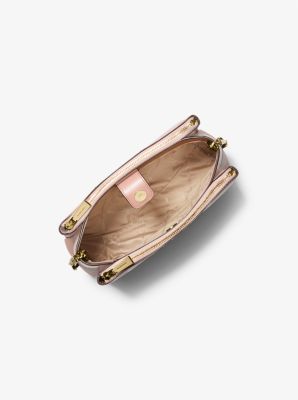 Michael Kors Small Saffiano Leather Convertible Crossbody Bag