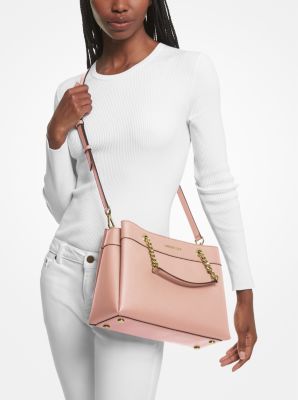 Shop for Michael Kors Ava Small Top-Handle Satchel Soft Pink