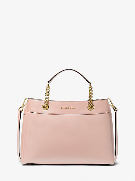 MICHAEL KORS Sullivan Large Saffiano Leather Top-Zip Tote Bag in Soft Pink  (30T0GNXT3L) – Masfreenky Shopperholic