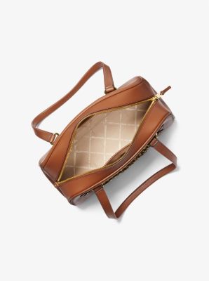 Borsa a spalla Williamsburg media in pelle martellata image number 1