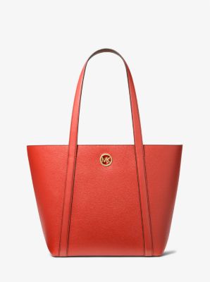 Michael kors karson large store carryall leather tote bag