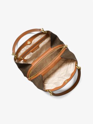 Shopper Kensington Large mit Signature-Logomuster