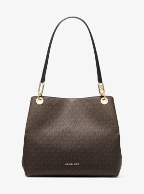 Kensington Large Signature Logo Tote Bag image number 0