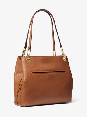 Grand cabas Kensington en cuir grainé
