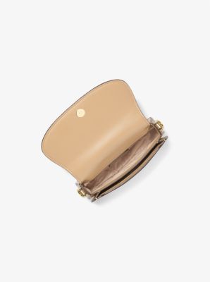 Mila Small Metallic Leather Shoulder Bag image number 1