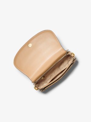 Michael Kors Michael Kors Mila Small Leather Shoulder Bag 258.00