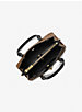 Ruby Small Leopard Print Calf Hair Satchel image number 1