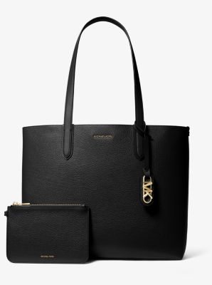 Eliza Extra Large Pebbled Leather Reversible Tote Bag