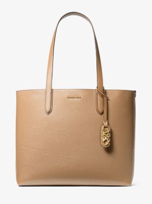 Eliza Extra-Large Pebbled Leather Reversible Tote Bag | Michael Kors