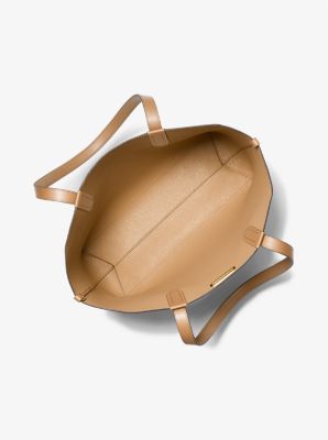 Eliza Extra-Large Pebbled Leather Reversible Tote Bag image number 1