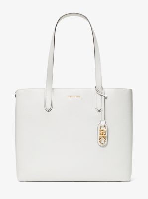 Eliza Extra-Large Pebbled Leather Reversible Tote Bag | Michael Kors Canada