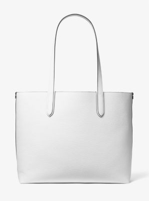 Eliza Extra Large Pebbled Leather Reversible Tote Bag Michael