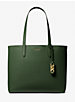 Eliza Extra-Large Pebbled Leather Reversible Tote Bag image number 0