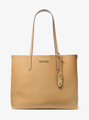 Eliza Extra-Large Pebbled Leather Reversible Tote Bag