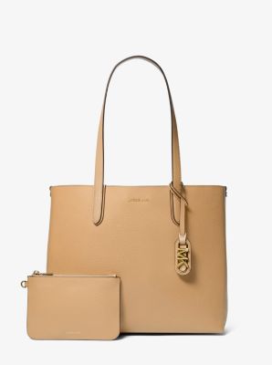 Eliza Extra Large Pebbled Leather Reversible Tote Bag