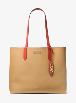 Eliza Extra-Large Pebbled Leather Reversible Tote Bag image number 3