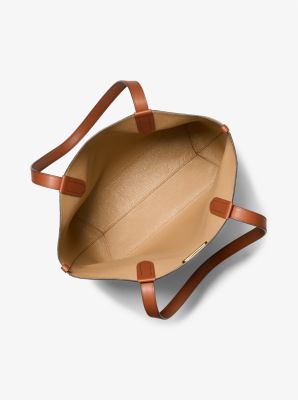 Eliza Extra-Large Pebbled Leather Reversible Tote Bag image number 1