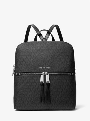 Michael michael kors rhea 2025 medium slim leather backpack