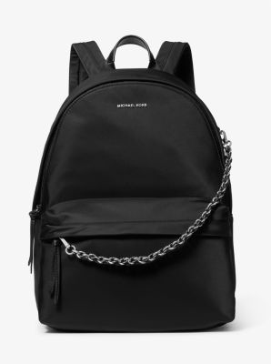 Michael kors black on sale backpack purse