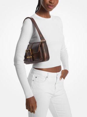 Colby Medium Burnished Leather Shoulder Bag image number 3