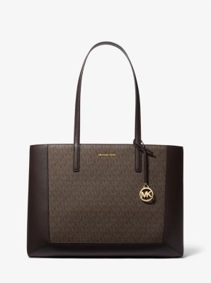 Sallie Large Signature Logo Tote Bag image number 0