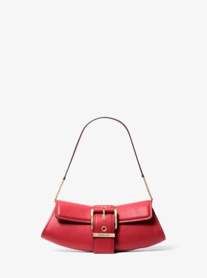 Michael Kors Colby Small Leather Convertible Clutch