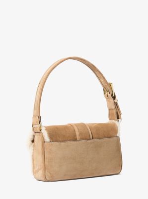 Colby Medium Suede Shoulder Bag