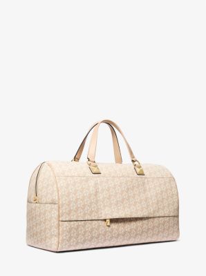 Grayson Extra-Large Empire Signature Logo Stripe Weekender Bag image number 2