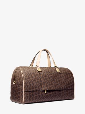 Grayson Extra-Large Empire Signature Logo Stripe Weekender Bag image number 2