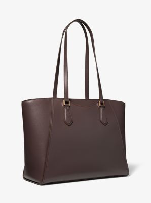 Taryn Large Leather Tote Bag Michael Kors