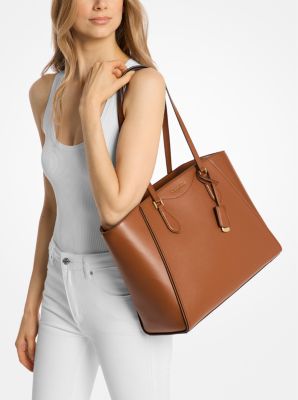 Taryn Large Leather Tote Bag image number 3