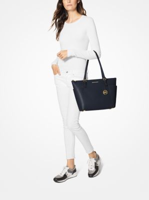 michael kors jet set tote grey