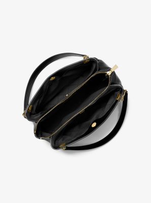 Shopper Susan Medium aus abgestepptem Leder image number 1