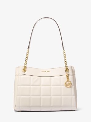 Shopper Susan Medium aus abgestepptem Leder