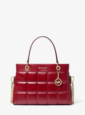 Susan Medium Quilted Leather Satchel Michael Kors Canada