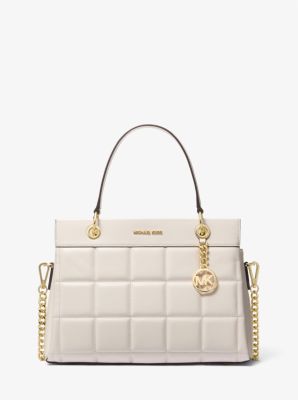 Henkeltasche Susan Medium aus abgestepptem Leder image number 0