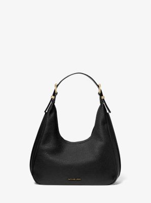 Nolita Small Pebbled Leather Hobo Shoulder Bag image number 0