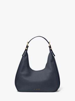 Nolita Small Pebbled Leather Hobo Shoulder Bag image number 0