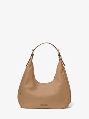 Nolita Small Pebbled Leather Hobo Shoulder Bag